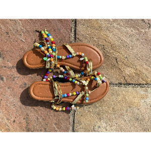 Brand New African Carribean Sandals for Ladies