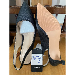 Shoes For Women Pointed Heel - Black