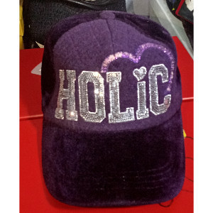 Purple Love HOLIC Cap for Women