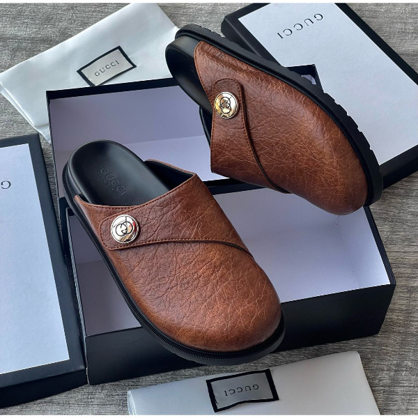 Gucci Half Shoe Brown 41-46