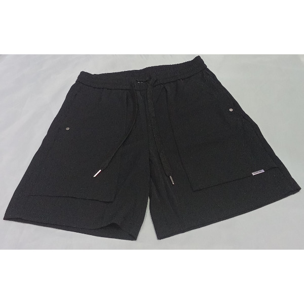 Mens Solid Colour Black 3XL