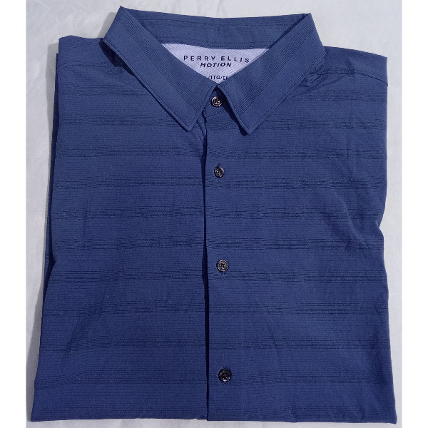 Modern Fit Striped Shirt 2XL