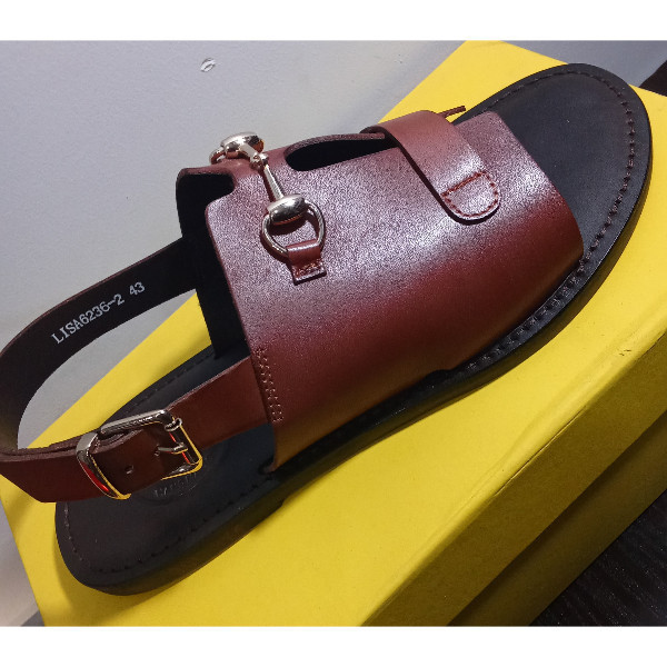 Elegant Luxury Sandals with buckle strap