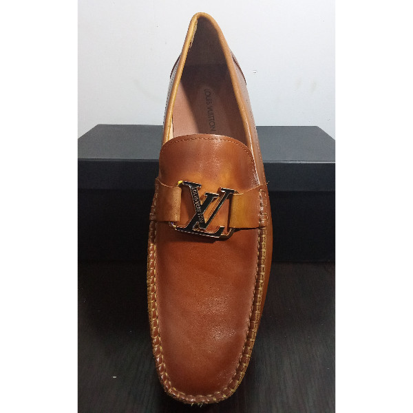 Louis Vuitton Genuine Leather Casual Brown