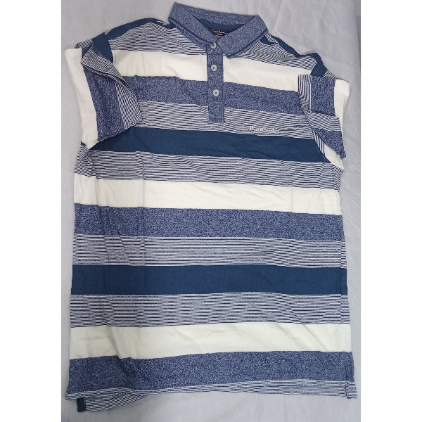 Mens Button Collar Polo Size 2XL