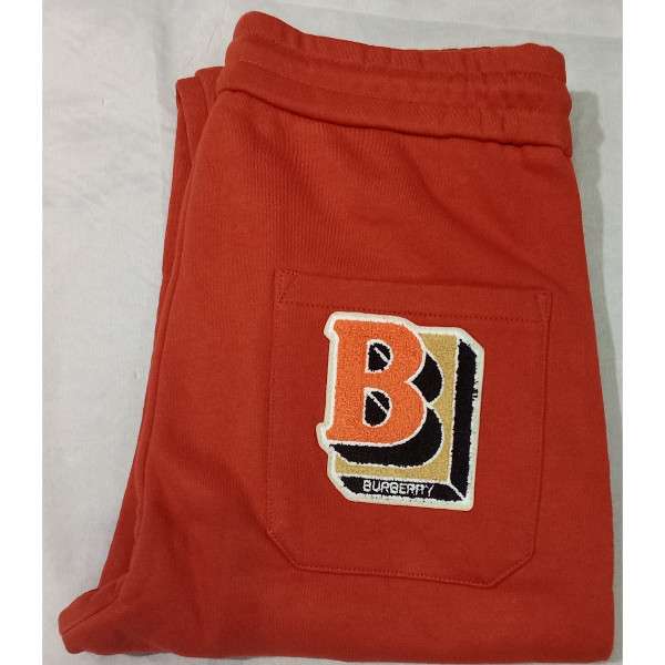 Solid Mens Burberry Joggers