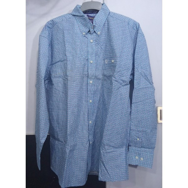 Mens Wrangler Long Sleeve Shirt 4XL