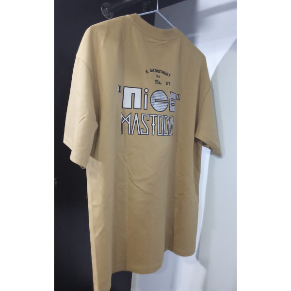 6th Street Dark Cream T-Shirt XXL