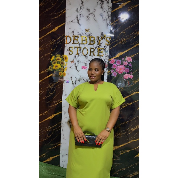 Snatched long bubu gown