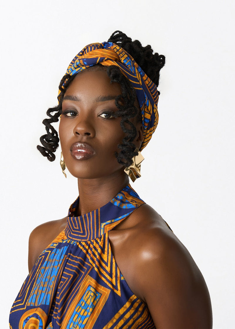 African Print Head Wrap  Scarf For Women
