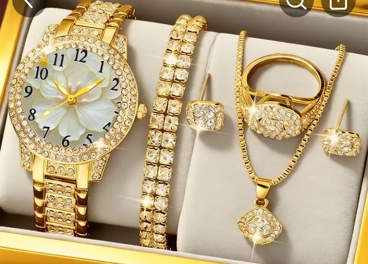 6 PCs CAYON Minimalist Quartz Watch And Gift Set