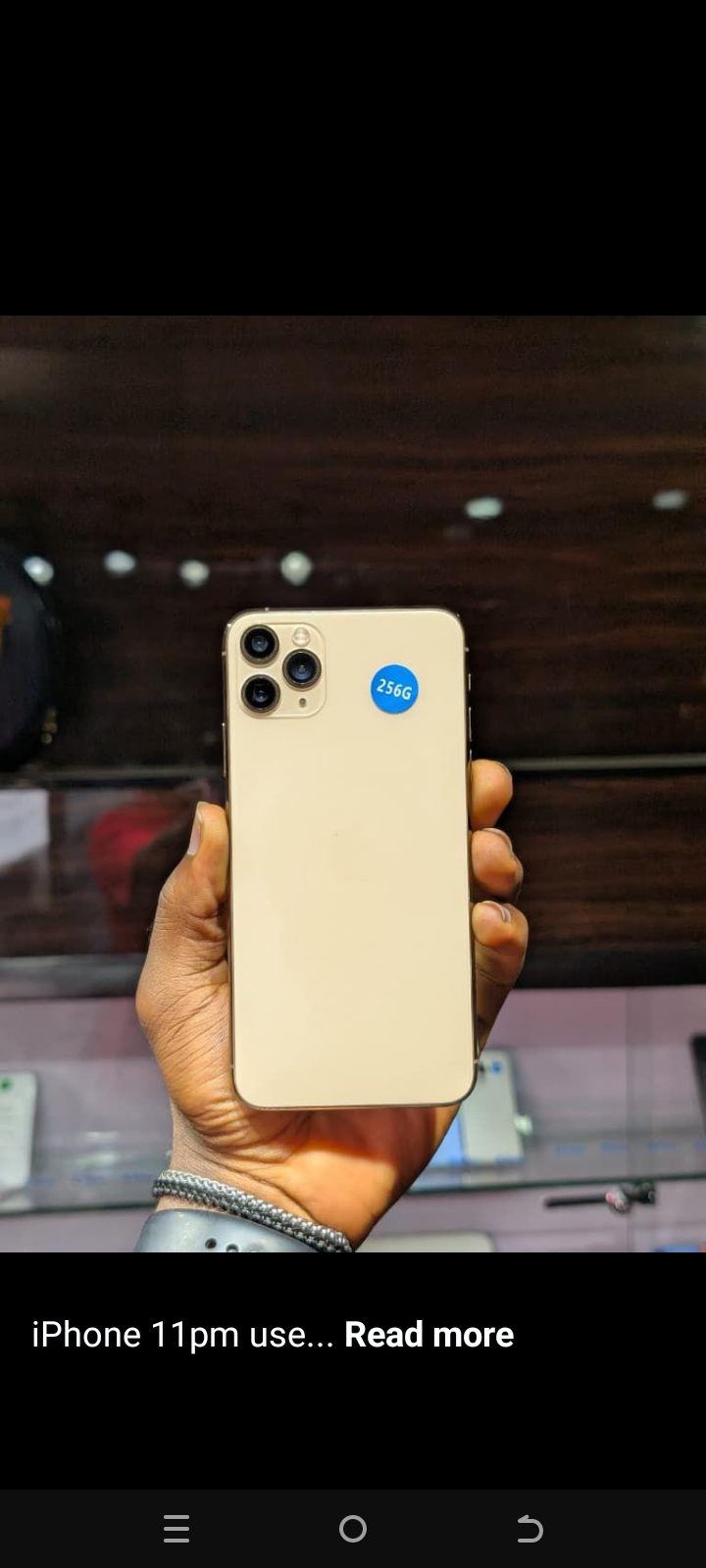 iPhone 11pm Used , 256gb