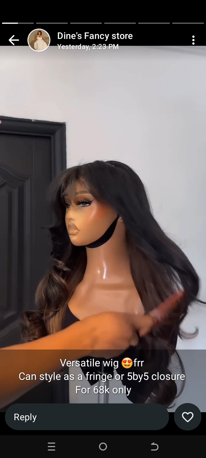 Foreign Wig