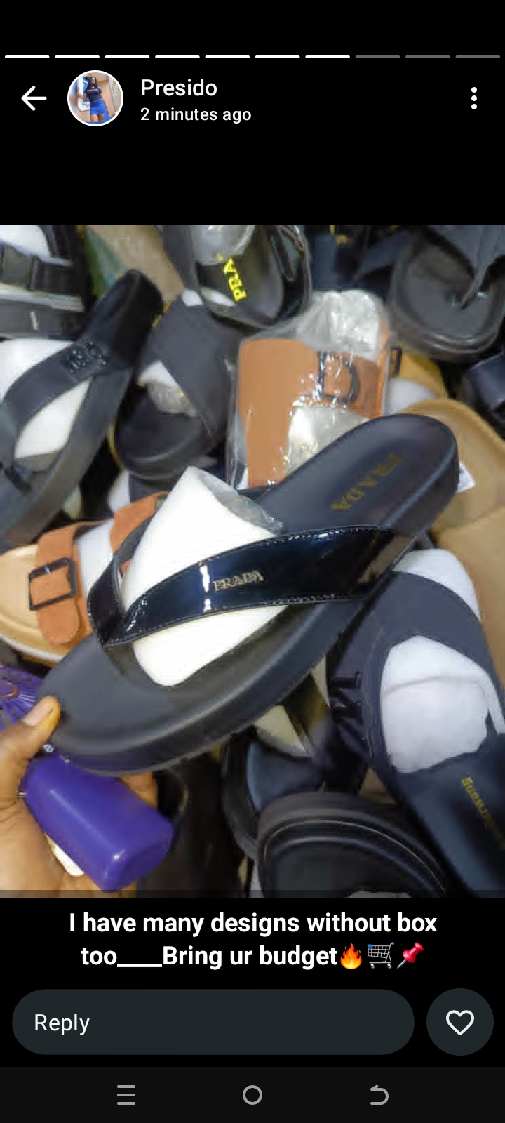 Black Prada Pams
